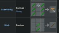 Items that can be crafted with the plant as of yet (Image via Sportskeeda)